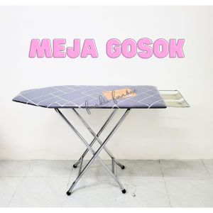 MEJA SETRIKA LIPAT MEJA GOSOK MINIMALIS KAKI BESI [METALINDO]