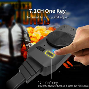 CS3 Virtual 7.1 Channel Sound Card Converter Adapter External USB Audio 3.5mm Headset Stereo Driver-free For PC Desktop Notebook - Black 7.5cm - Lazada