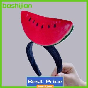 bashijian ที่คาดผมผักผลไม้ตลกๆที่คาดผมทรงขนมปังกล้วยที่คาดผมพริกไทยสำหรับวันฮาโลวีนวันเกิด