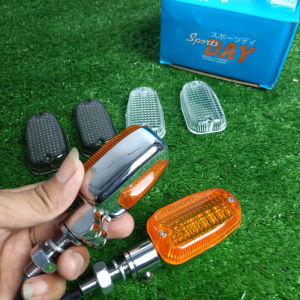 SEIN RITING SANEX LED TRIPLE MIKA LAMPU RETENG SANEX TRIPLE MIKA CHROME