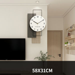 Minimalist Nordic Series Wall Clock Hot Sale Home Living Room Clock Simple Retro Creative Wall Decoration