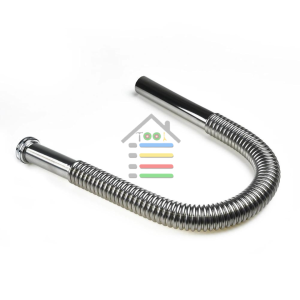 SELANG PEMBUANGAN WASTAFEL STAINLESS ANTI KARAT 80 CM SELANG AFUR