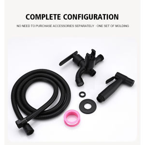 <𝙇𝙖𝙯𝙎𝙜𝙈𝙖𝙡𝙡> High Quality SUS304 Stainless steel Bidet spray set Two way Faucet with sprayer Bathroom