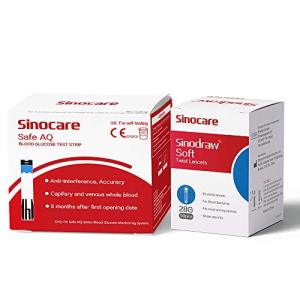 🔥ประกันเครื่อง🔥 เครื่องวัดน้ำตาลในเลือด Sinocare Safe AQ Smart  เครื่องตรวจเบาหวาน ของแท้ มีประกัน 5 ปี