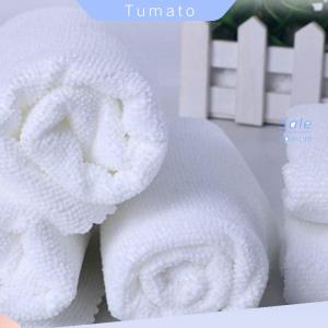 Tumato Behoo 1Pc ผ้าฝ้ายสีขาวผ้าเช็ดตัวความงามแผ่นเท้านวดอบไอน้ำผ้าขนหนูอาบน้ำ