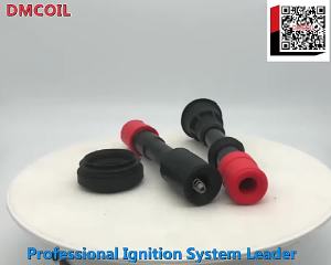 8 PCS IGNITION COIL BOOTS WITH RESISTANCE FOR HONDA CIVIC VII VIII FIT ARIA FIT II JAZZ CITY 1.3L 1.4L (02-08) CM11-108 CM11-109