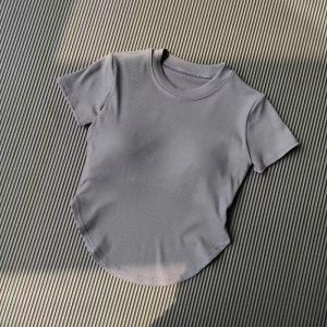 [YIHE]Yoga Clothing Womens Tops Fitness Wear Sports Short Sleeve T-Shirt Summer Womens Yoga Polyester Material Sports Bra T-Shirts with Pads Shorts Pants Separate Clothes for Gym Jogging Cycling Not A Set