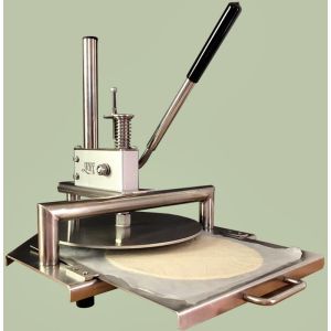 25cm Commercial pancake press machine made of 304 stainless steel hand-held pancake semi-automatic raw pancake press machine
