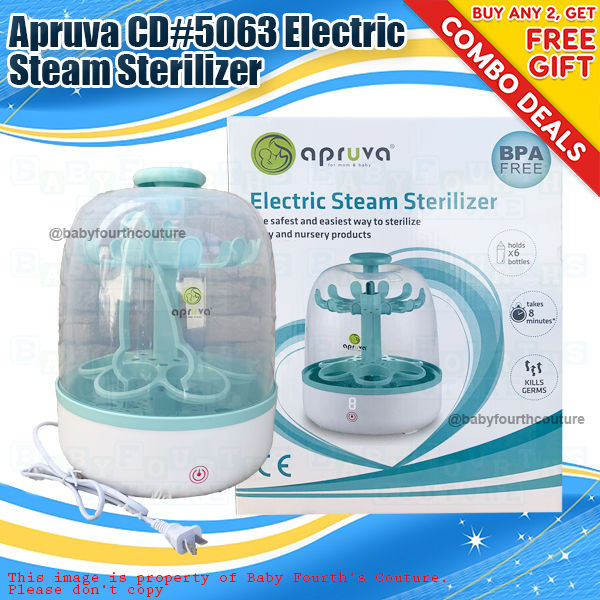 Bottle Sterilizer Apruva Feeding Bottle Baby Joy Baby Bottle