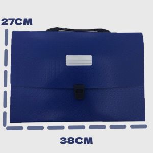 13Pockets Expanding File Document Folder File case Document Bag File Bag with handle Long Size
