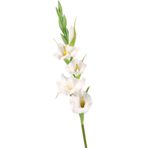 SIRENXI PU Cành gladiolus nhân tạo Cảm ứng thật Thủ công Hoa giả Đạo cụ chụp ảnh Nghệ thuật hoa Hoa gladiolus mô phỏng Trang trí tiệc ngày lễ
