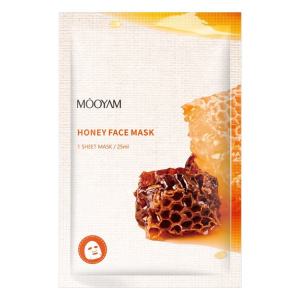 Mooyam Natural Fruit Plant Extract Essence Face Mask (5 Pcs)-For MoisturizingWhiteningAnti-agingAcne TreatmentBrighteningFirming & LiftingOil Control Skincare Facial Mask