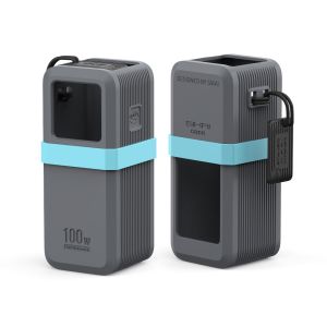 MINIYX Shockproof Silicone Case Soft Dustproof Protective Cover Portable Protective Case for UGREEN Nexode Power Bank 20000mAh 130W/12000mAh 100W Travel