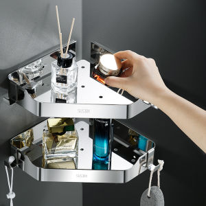 K8703 Xinkunlong Bathroom Single layer Storage Rack(30X21.5X5 CM )Bathroom Storage Rack Supplies Storage Shelf