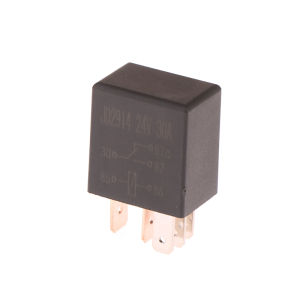 🔥🔥🔥fenglin 4 Pin 5 Pin 30A 12V 24V Automotive Violet Relay Socket With Wire With Terminal Automotive Control Device Auto Car Relay