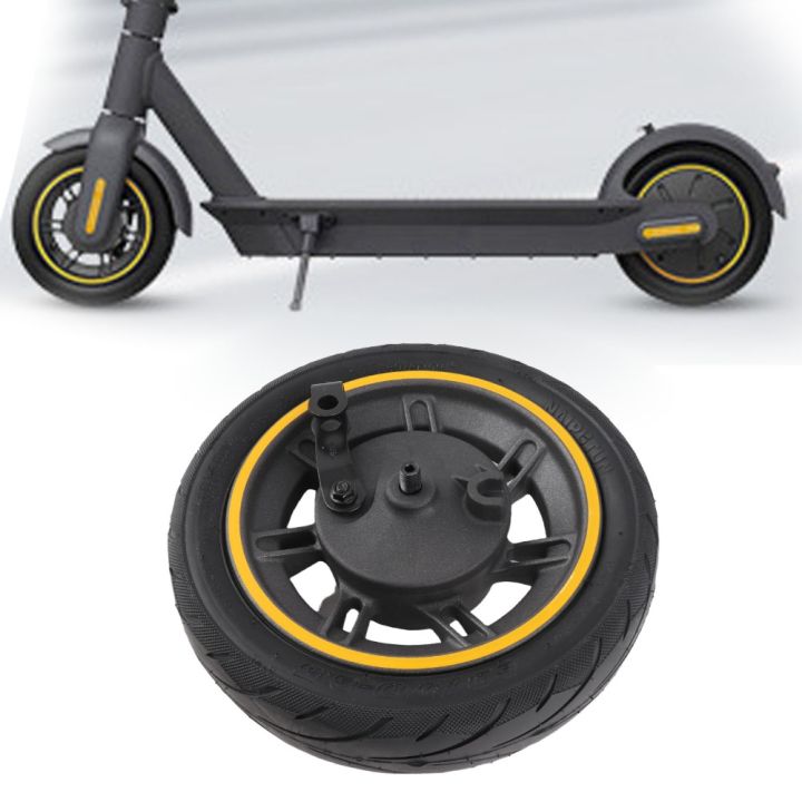 VJDA%2010%20Inch%20Electric%20Scooter%20Front%20Wheel%20Rubber%2060/70-6.5%20Replacement%20Front%20Wheel%20Durable%20Heavy%20Duty%20Scooter%20Front%20Wheel%20for%20Ninebot%20Max%20G30%20Replacement%20Parts%20-%20Image%207