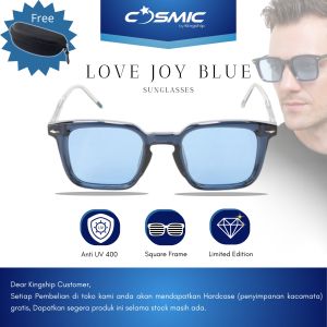 Kingship Cosmic Edition Love Joy Blue Sunglasses