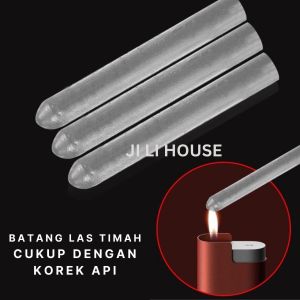 Batang Las Timah Suhu Rendah - Solder Tanpa Mesin Cukup Pakai Korek Api