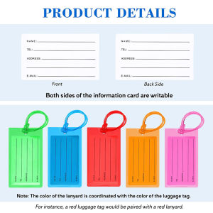 Minwen Soft Pvc Travel Luggage Tag Airplane Color Silicone Wholesale Suitcase Label Accessories Bag Name Tag Card Sleeve
