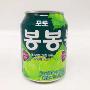 เครื่องดื่ม น้ำข้าวเกาหลี 238ml GRAPE JUICE BongBong บงบง Crushed PEAR JUICE SIKHYE ชิกฮเย 봉봉 น้ำองุ่น น้ำลูกแพร์กระป๋อง
