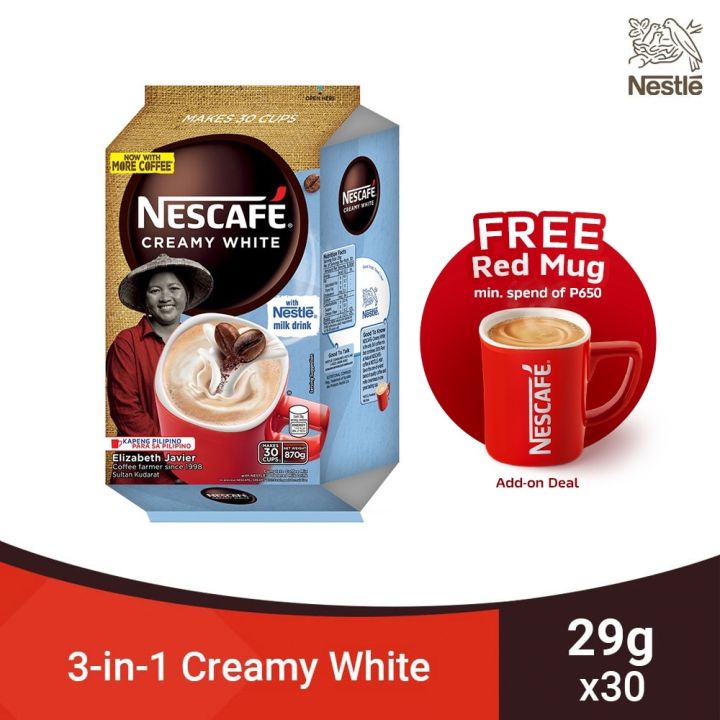 NESCAFÉ Creamy 3-in-1 Coffee 29g - Pack of 30 | Lazada PH