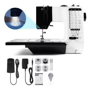 Electric Sewing Machine With 38 Stitches LED Light | Portable Multi-Function Sewing Machine For Home Use | Compact Design
