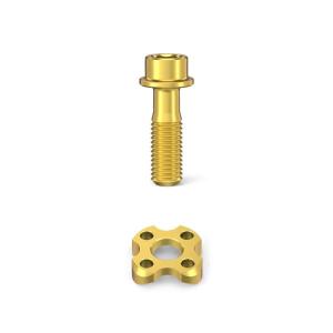 Phí bảo hiểm titaniums Cùi đề trước Fastener phù hợp với cường độ cao đi xe đạp bu lông Derailleur phụ kiện