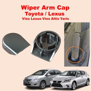 ORIGINAL (1pcs) Toyota / Lexus Front Wiper Arm Cap Cover Wiper Cap Vios Lexus Vios Altis Yaris