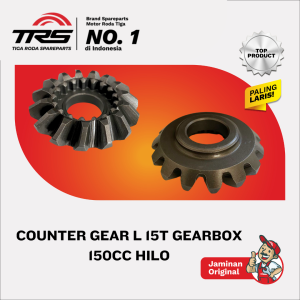 TRS gigi kiri 15T gearbox 150CC + hilo trs