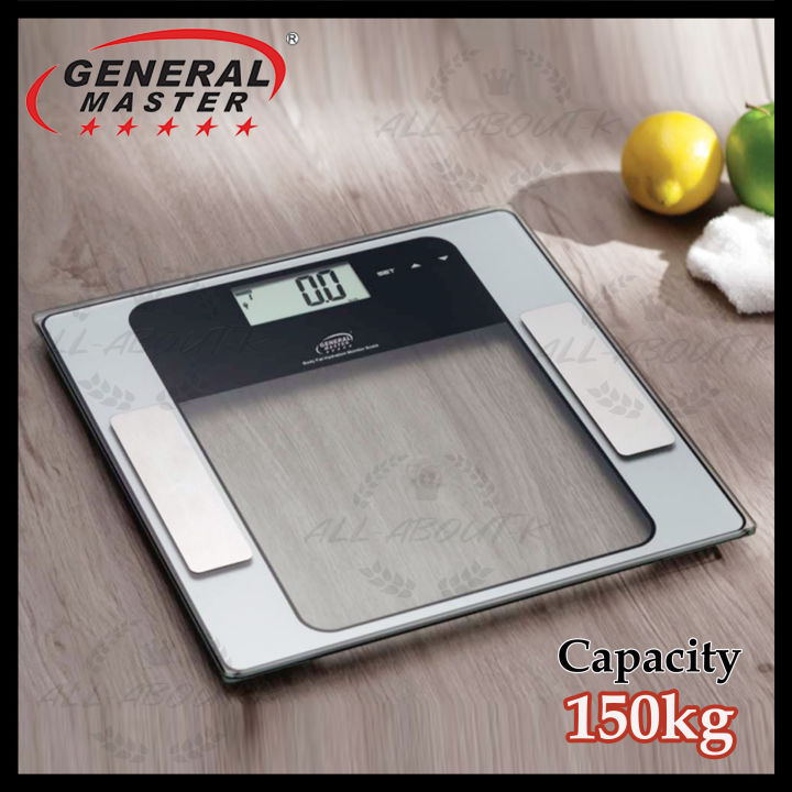 General Master Weighing Scale Body Fat/Hydration Monitor Scale GMBR-005 ...