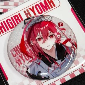 2026 Badge Anime Blue Lock Maid Chigiri Hyoma Pins Breastpin Cartoon Jewelry Handbag Schoolbag Hat Accessories birthday gift
