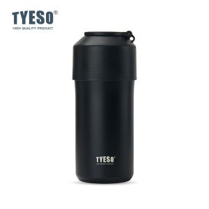 TYESO TS-01004/TS-01005 Vaccum Insulated PET Bottle Holder 304 Stainless Steel Keep Drink Hot And Cold (350-680ml/900-1000ml)