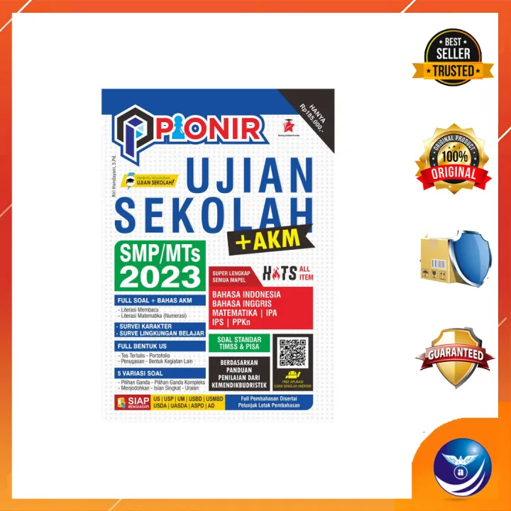Buku PIONIR US+ AKM SMP/MTs 2023 | Lazada Indonesia