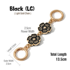 epeach Tali Rantai Beg 13.5cm Sakura Old Gold Chain Extension Handbag Chain Strap Extend Women Bag Accessories
