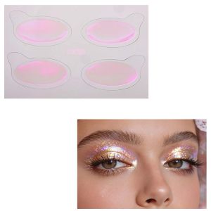 YJFUY Fake Tattoo Eye Shadow Tattoo Stickers Wedding Tool Eye Shadow Paste Feel Change Color Tattoo Decals European and American Explosive Flash Temporary Tattoo Party