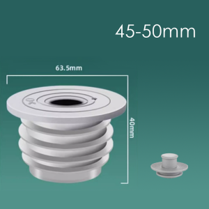 45-75mm Drain Odor-proof Seal Plug Cover Washing Machine Drain Seal Plug For Bathroom Kitchen Sewer