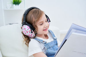 ZOHAN Kids Hearing Protection Safety Earmuffs Ear Protector Passive Earmuffs NRR26DB Noise Reduction Adjustable Ear Defenders Fit for Toddlers Children Young Teens