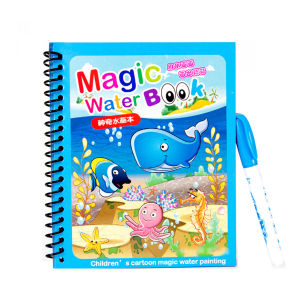 Baby Magic Book S06 Coloring Book For Kids Water Magic Drawing Book Educational Toys Book