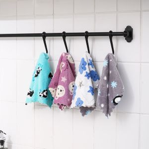 TERLARIS !! Kain Lap Anti Minyak Microfiber Kain Lap Piring Kompor Ukuran 25 x 25 Jumbo Isi 5 Pcs Kain Lap - Lazada