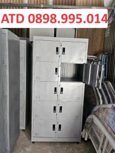Tủ hồ sơ sắt tủ sắt nhiều ngăn 6 8 10 12 15 cửa sắt dày dặn cao cấp tủ locker nhiều ngăn cho nhân viên giá xưởng hcm