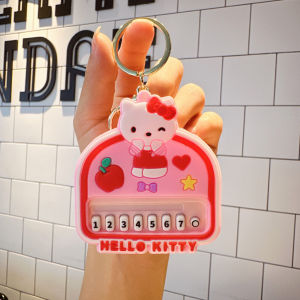 Keychain Personalized Useful Keychain Piano Sanrio Kuromi Cartoon Keys with Kawaii Gift for Birthday