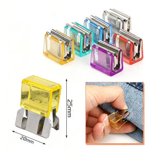 5Pcs Reusable Invisible Pants Clips Adjustable Waist Tighteners For Loose Jeans And Casual Trousers