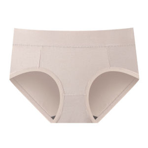 White Swan Middle Waist Panties 100% Cotton Comfort Breathable Panties Women Underwear