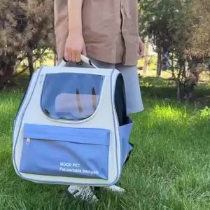 Portable cat bag can expand breathable large space four seasons general cat backpack backpack