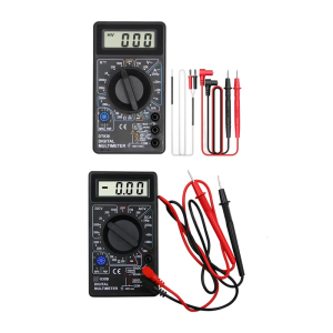 Easy Carry ABS Multimeter Automatic Ranges Adjustment Diode Triode Checker LCD Screen Upgrades for Electrical Diagnostics