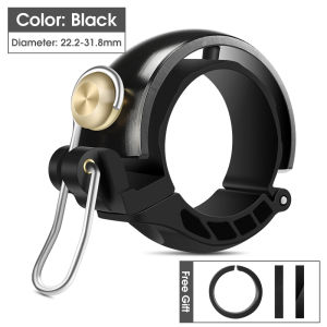 WEST BIKING Bike Horn Bicycle Bell 80DB Horn Safety Warning Horn Rainproof Mountain Bike Road Bike Mini Copper Bell Bike Accessories