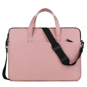 Stylish Notebook Protector Sleeve with Soft Lining for 13/14/15 Inch Computers Laptop Case with Convenient Luggage Strap