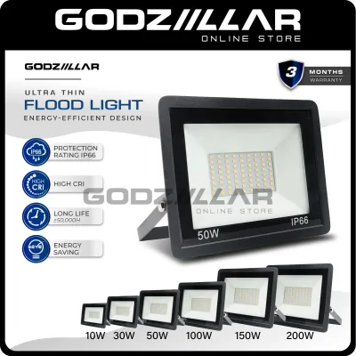 (Godziillar) 200w LED Spotlight LED Spot Light LED Flood Light IP66 Waterproof Energy Saving 10w 20w 30w 50w 100w 150w