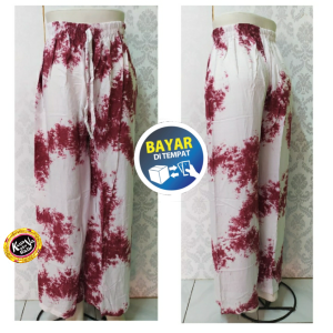 Celana panjang wanita bali kulot etnik panjang tie dye CELANA WANITA MURAH KANAYA