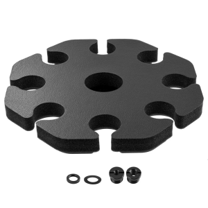 Universal Shockproof Mic Holder Tray with 8 Slot for Broadcasters Musicians and Content Creators